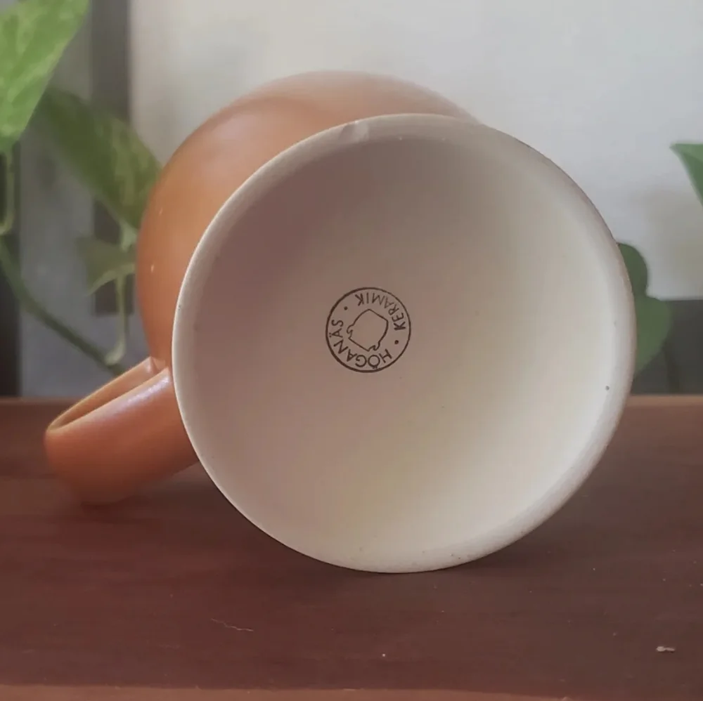 Hoganas Keramik Stoneware MCM Vintage  Footed mug - Picture 4 of 6